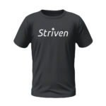 Round Neck Grey T-shirt with Striven Logo