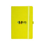 Yellow Diary With MilesIT Logo