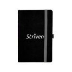 Black Diary With Striven Logo