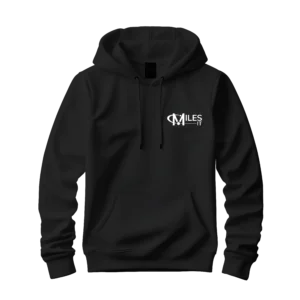Black Hoodie with MilesIT Logo