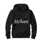 Black Hoodies With Striven Logo