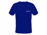 Round Neck Blue T-shirt with Striven Small Logo