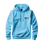 Light Blue Hoodie with MilesIT Small Logo