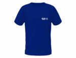 Round Neck Blue T-shirt with MilesIT Small Logo