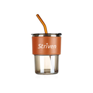 Glass with Striven Logo