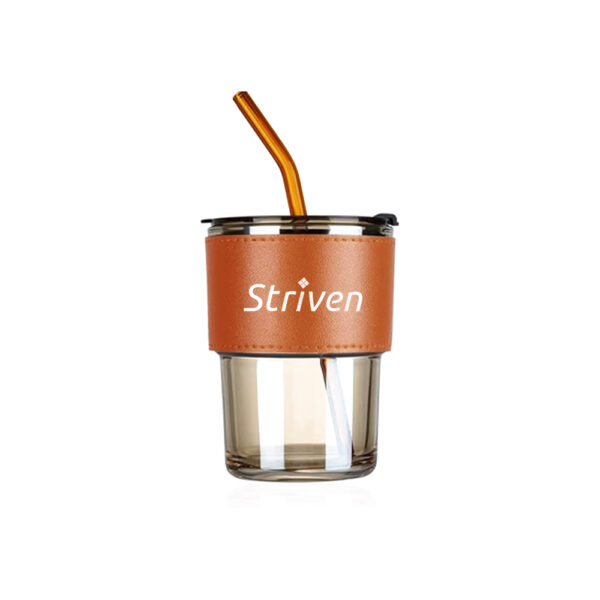 Glass with Striven Logo