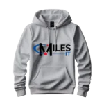 Grey Hoodie With MilesIT Logo