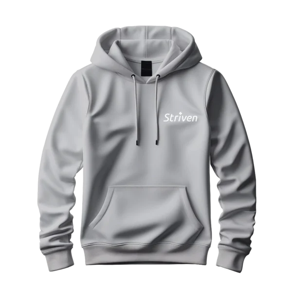 Grey Hoodie with Striven Logo