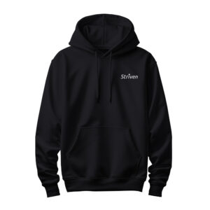 Black Hoodie with Striven Logo