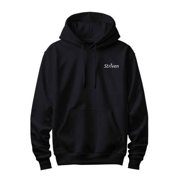 Black Hoodie with Striven Logo