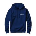 Blue Hoodie with MilesIT Small Logo