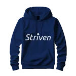 Blue Hoodie with Striven Logo