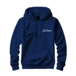 Blue Hoodie with Striven Small Logo