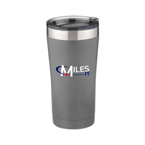 Travel Sipper Mug with MilesIT Logo & Personalized Name