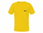 Round Neck Yellow T-shirt with MilesIT Small Logo