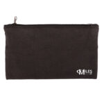 Black Canvas Pouch with MilesIT Logo