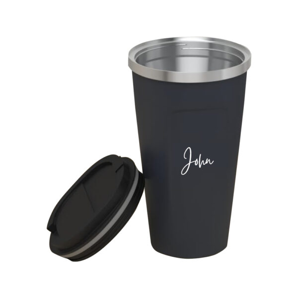 Black Tumbler with Striven Logo & Personalized Name