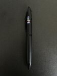 Black Premium Gel Pen with Miles Logo