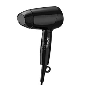 BRANDED 1200 Watts Hair Dryer (Bhc010/10, Black) WITH STRIVEN IT LOGO
