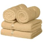 Hand Towel BEIGE Set of 2 (580 GSM)| WITH STRIVEN