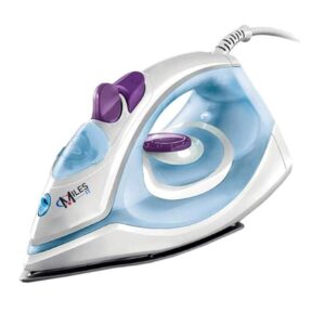 Branded (P) Steam Iron with MILES logo