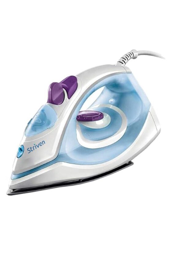 Branded (P) Steam Iron with STRIVEN logo