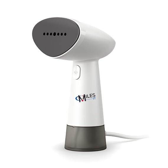 Branded (P) Handheld Garment Steamer with MILES LOGO