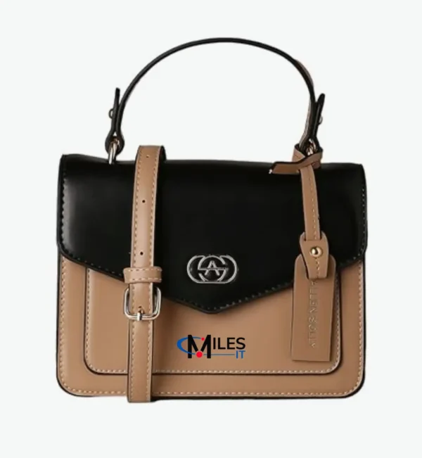 Allen Solly Allen Solly Women Nude colour Sling Bag with milesIT logo