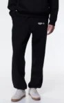 H&M Relaxed Fit Sweatpants BLACK with MilesIT Logo